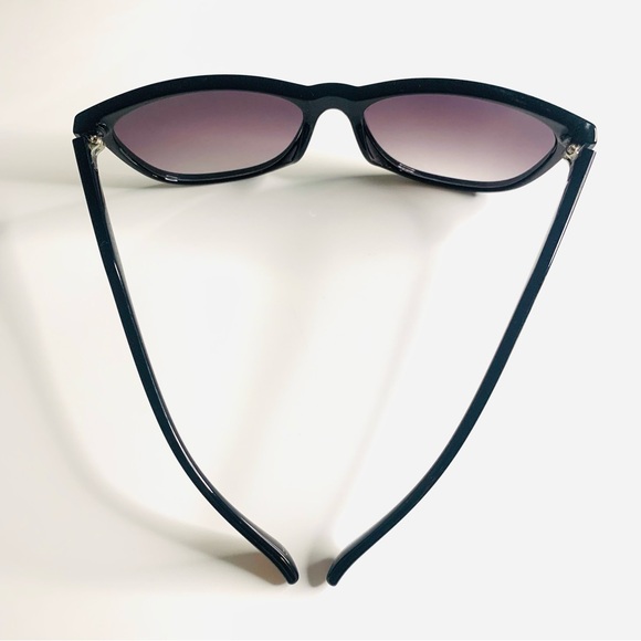 Lucky Brand Cat 3 Black Cateye Frame Sunglasses Women’s - Picture 6 of 6